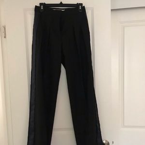 Victoria Beckham wool black pants